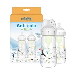 Dr. Brown’s Anti-colic Bottles (Dino Set)
